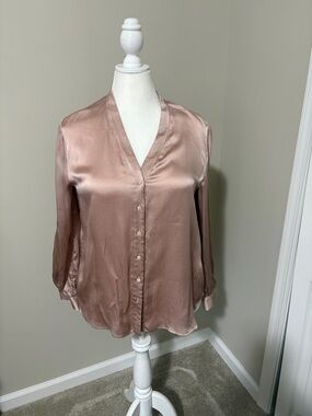 Eileen Fisher silk blouse